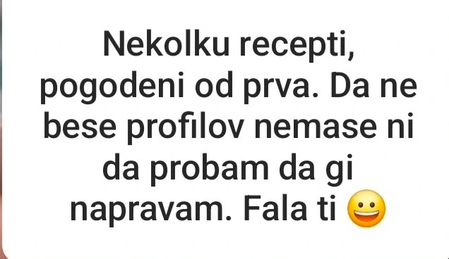 Рецепт од Instagram - сведоштво 8